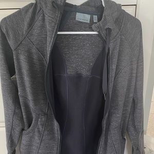 extra small gray athleta jacket